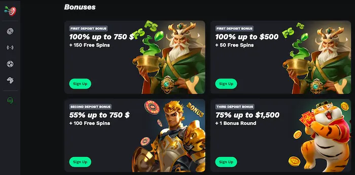 BetonRed Casino CA bonuses